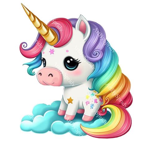 cute unicorn clipart